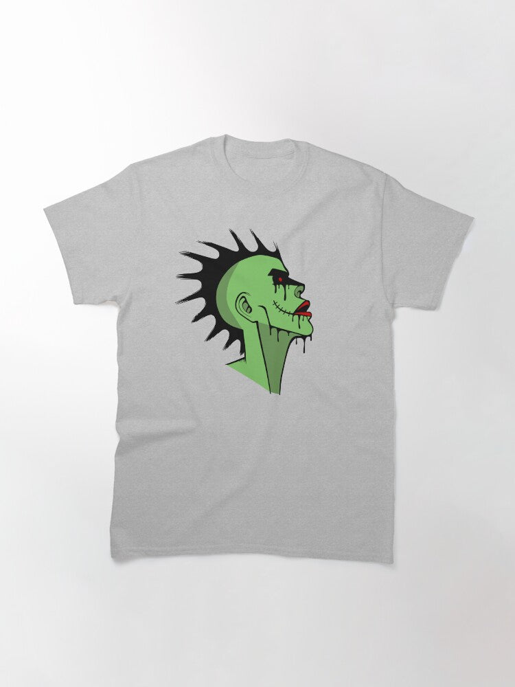 Punk Zombie Girl Classic T-Shirt