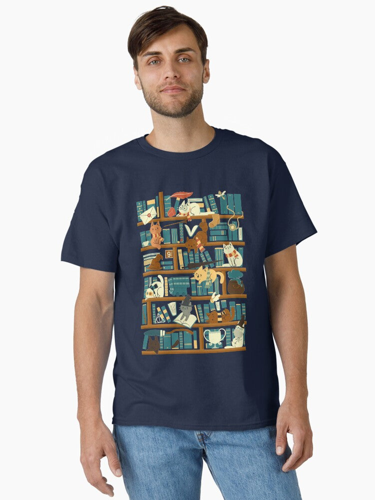 Library Magic School Classic T-Shirt