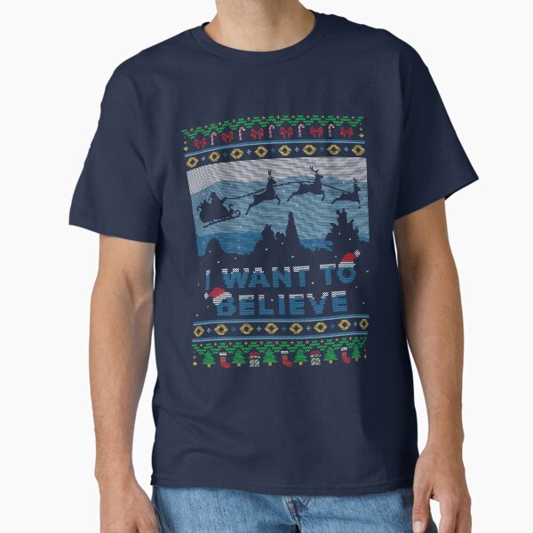 Believe in Christmas Classic T-Shirt for Sale by Getsousa