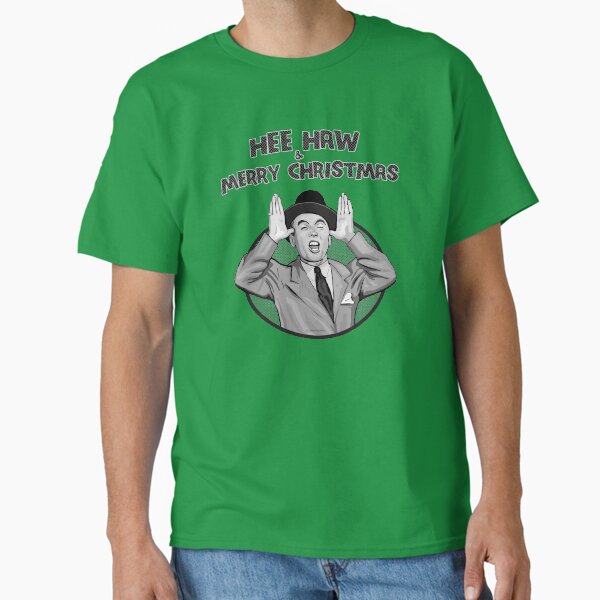 "Hee Haw and Merry Christmas" Classic T-Shirt for Sale by FanboyMuseum