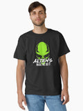 Aliens Made Me Do It UFO Fan Gift Idea Classic T Shirt T Shirt High Search Demand Humor Gift