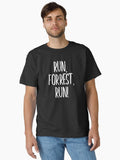 Run Forrest run white Classic T Shirt T Shirt High Search Demand Hot Right Now