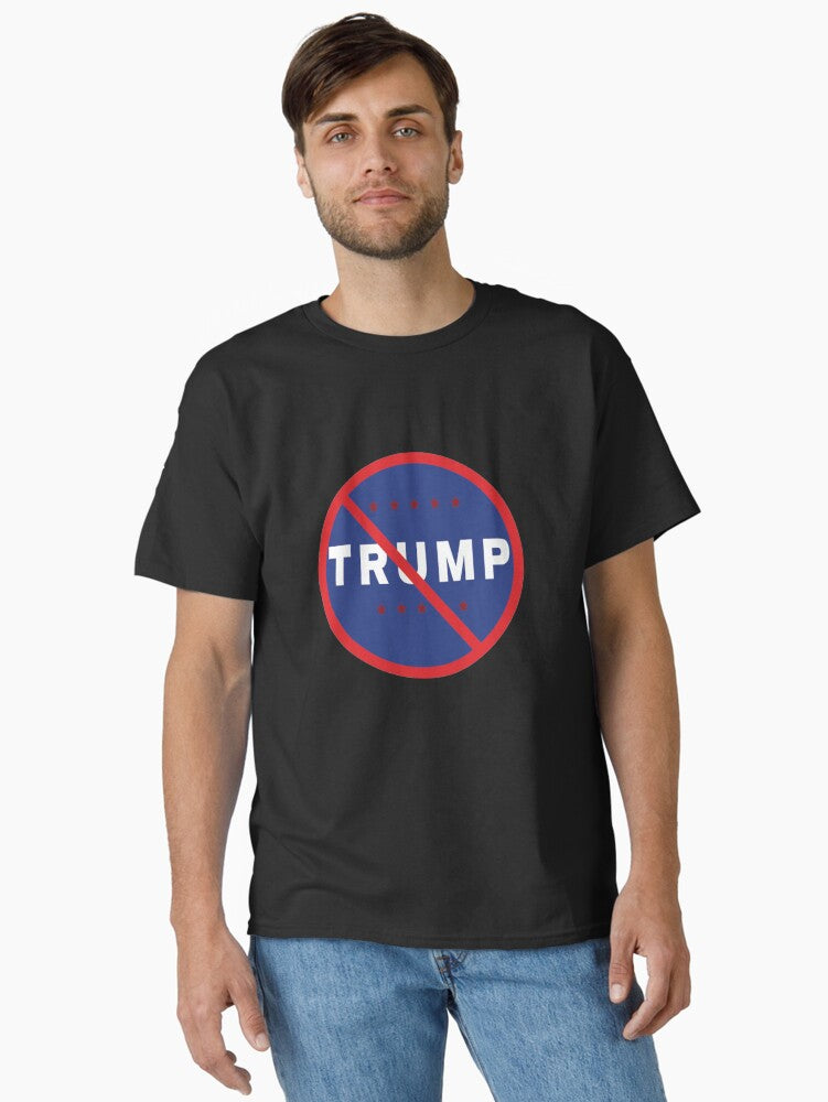 Anti-Trump Crossed out name Classic T-Shirt