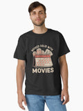 Booked Solid with Movies Calendar Film Buff Classic T Shirt T Shirt Premium Print Best Seller Look