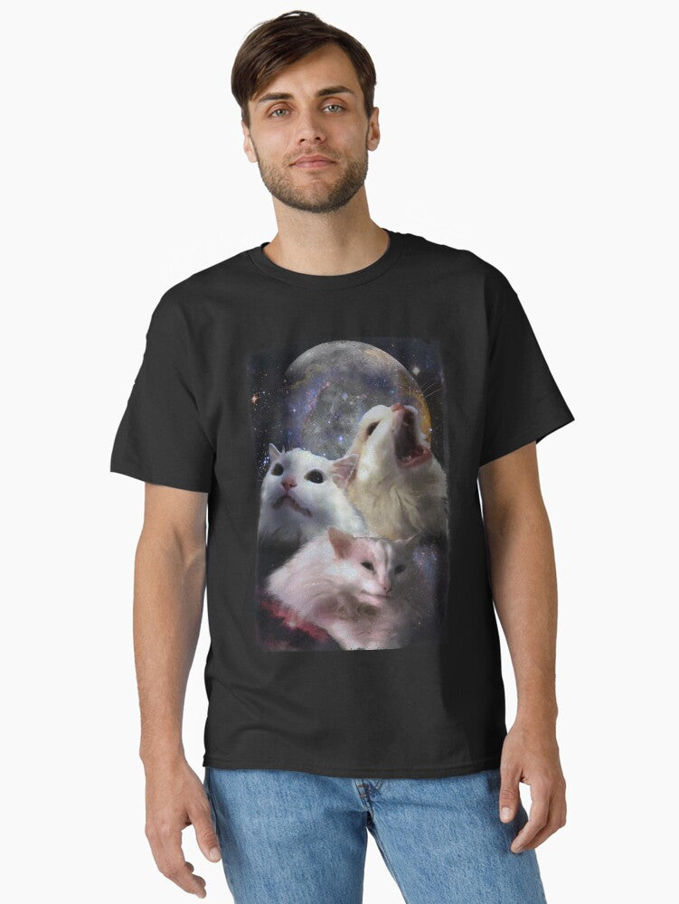 Triple Thurston Moon Cats! Classic T-Shirt