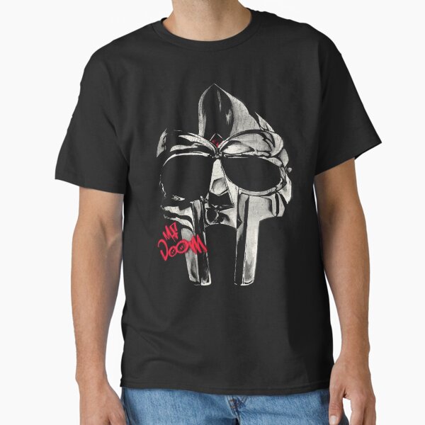 Mf Doom Halftone Illustration Classic T-Shirt for Sale by VernishaWillia