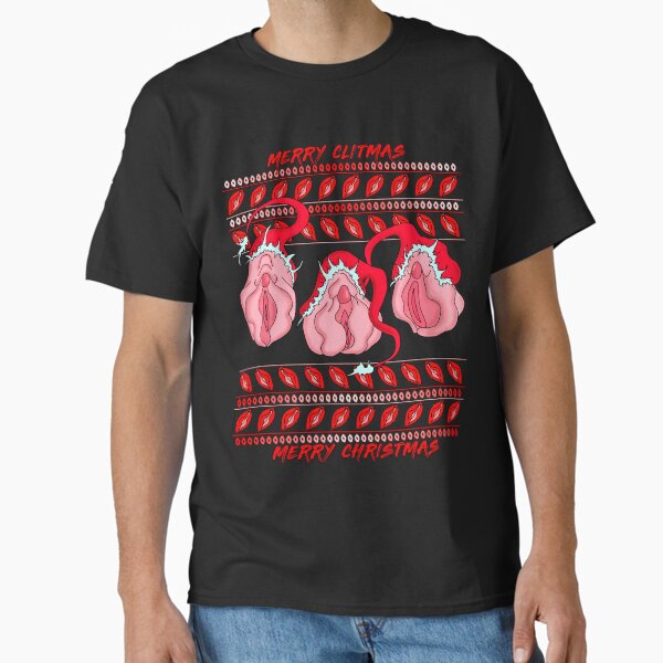 "Sexy Christmas Vulvas Feminist" Classic T-Shirt for Sale by KindlyD