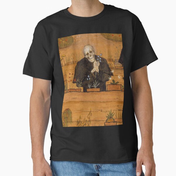 The garden of Death (Kuoleman puutarha) by Hugo Simberg Classic T-Shirt for Sale by IndieArtDream