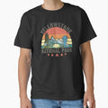Yellowstone National Park Wyoming mountains landscape volcano geyser Classic T-Shirt for Sale by alenaz