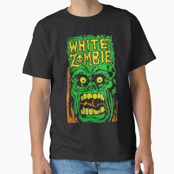 White zombie Classic T-Shirt for Sale by TrendingX