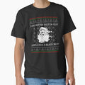 Brazilian Jiu Jitsu (BJJ) Santa Has a Black Belt, Funny Christmas Xmas Design Classic T-Shirt for Sale by Johnny-Brabo