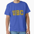 Yellow Blue UBC Lettering  Classic T-Shirt for Sale by jessicaleah15