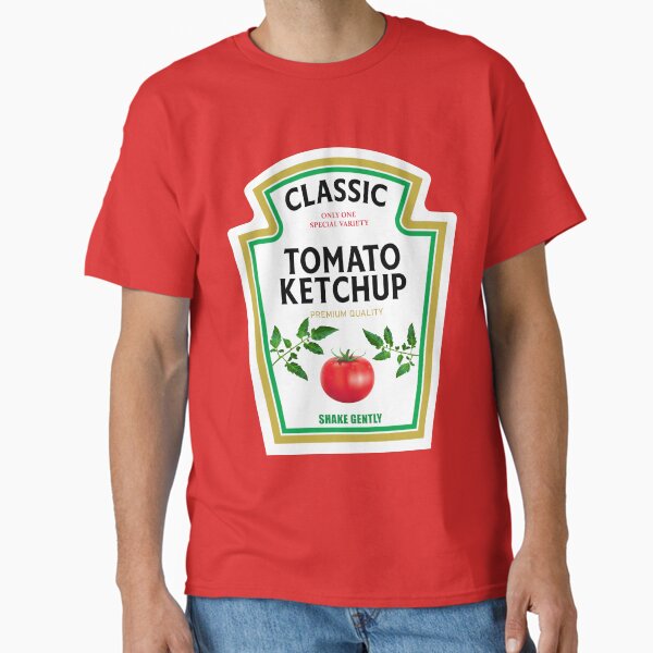 Ketchup Halloween 2023 Costume Family Group Matching Couple Mustard Mayo Classic T-Shirt for Sale by diana-april
