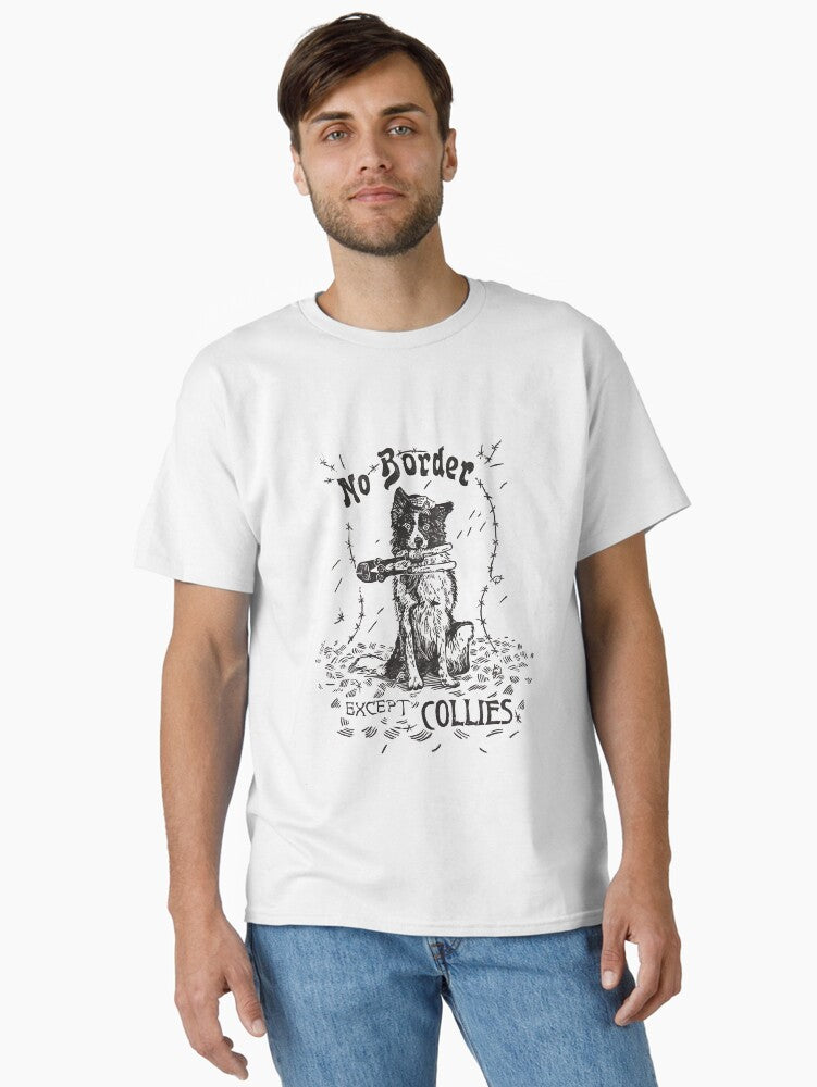 No Border except Collies Classic T-Shirt