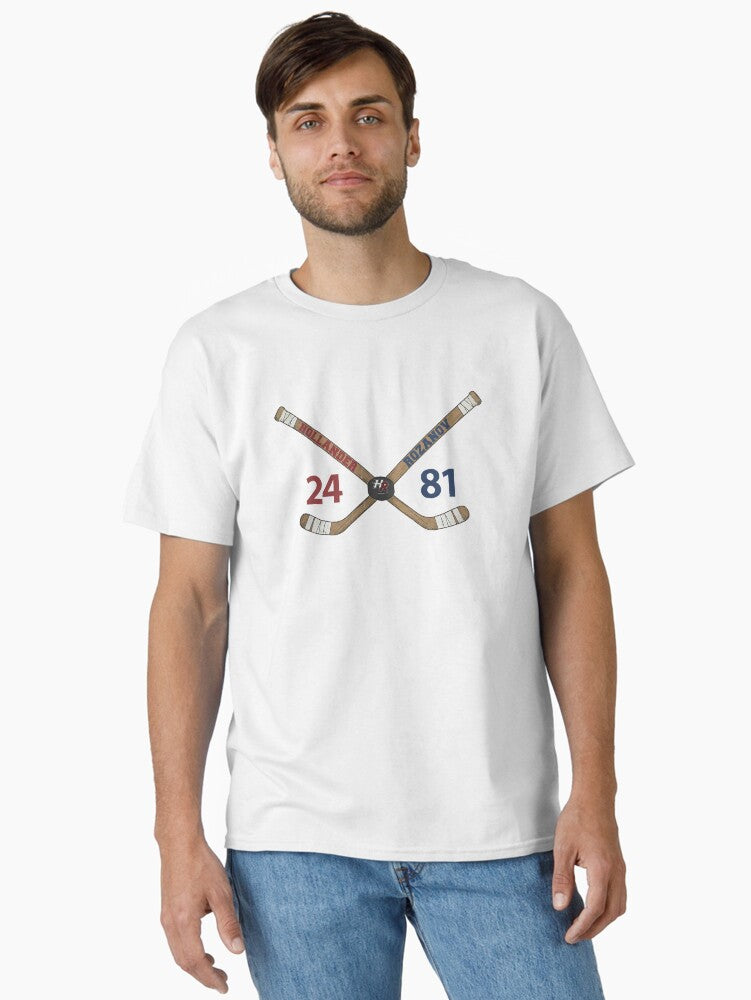 Hollander Rozanov Hockey Heated Rivalry Inspired 24 28 Classic T Shirt T Shirt Trending US Fan Favorite