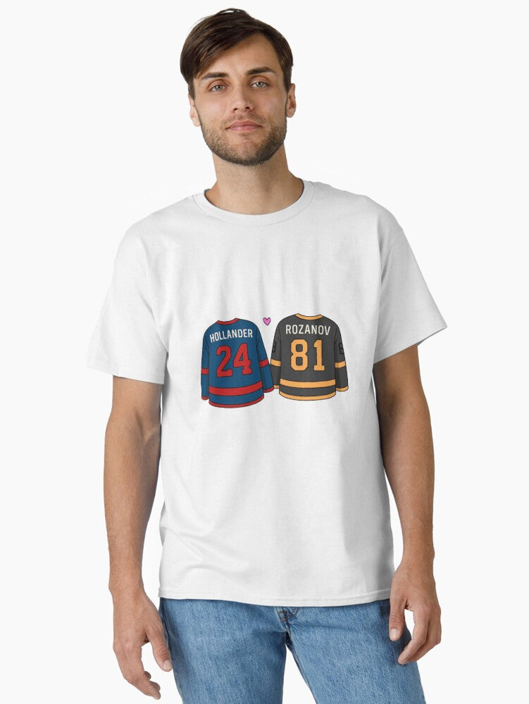 Hollander Rosanov Classic T Shirt T Shirt Streetwear Style Best Seller Look