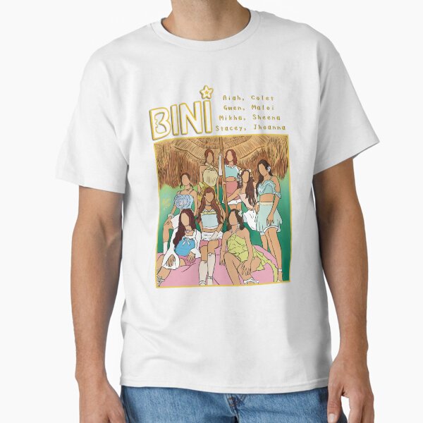 Bini Pantropiko Members Names Classic T-Shirt for Sale by artbytoshiandco