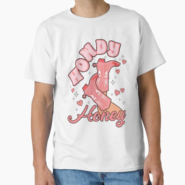 Cowgirl Chic Howdy Honey Classic T-Shirt for Sale by Jcat7