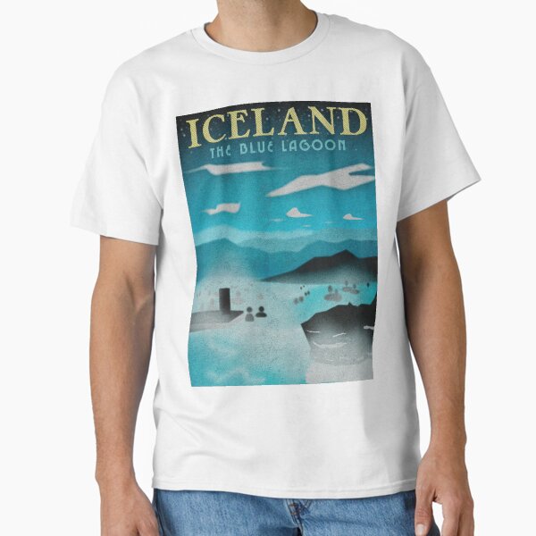 Iceland's Blue Lagoon Classic T-Shirt for Sale by WiseLikeStudios