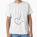 Mother And Baby | One Line Art | Minimal Art | One Line Artist | Minimalist Classic T-Shirt for Sale by One-Line-Artist