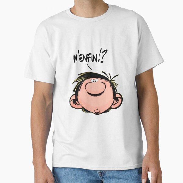 Magazine Spirou Gaston Lagaffe Movie Cartoon Color Big Ben Classic T-Shirt for Sale by GastonMovieHoi