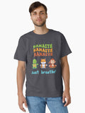 Namaste Just Breathe Classic T Shirt T Shirt Viral TikTok Best Seller Look
