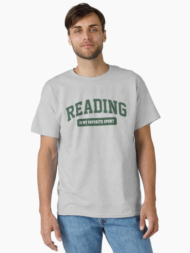 reading is my favorite sport Classic T Shirt T Shirt Trending US Hot Right Now