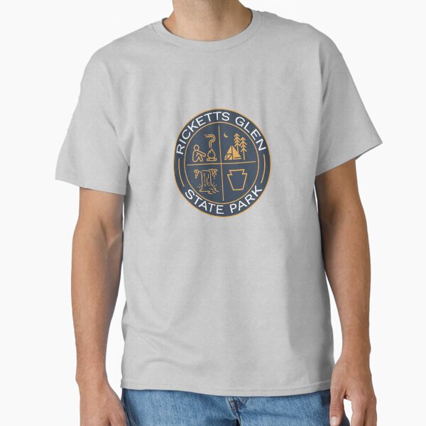Ricketts Glen Heraldic Logo Classic T-Shirt for Sale by VanyaKar