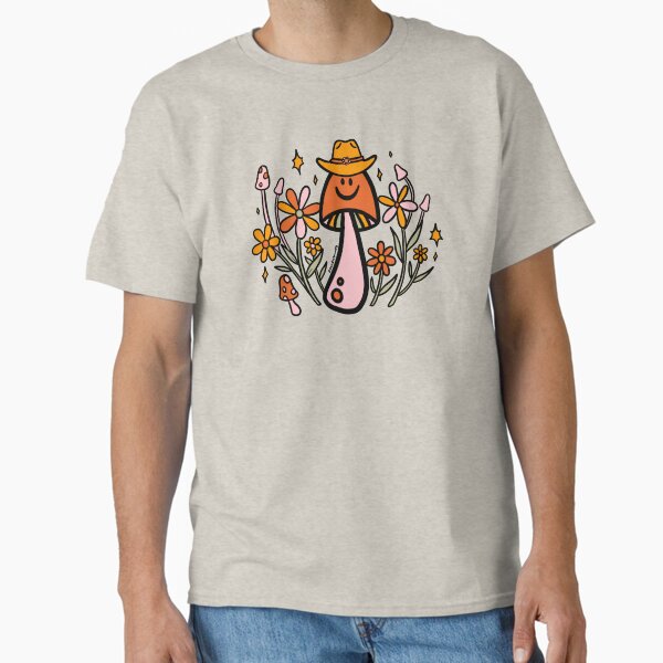 Mushroom Cowboy Classic T-Shirt for Sale by doodlebymeg