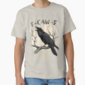 F-Caw-F Funny Raven Pun – Gothic Crow Humor Classic T-Shirt for Sale by Aredbox
