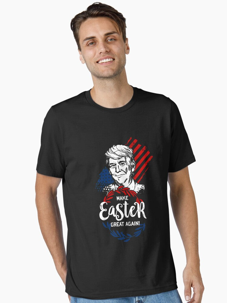 Make Easter Great Again Donald Trump USA Design Essential T-Shirt