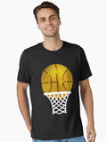 Gold Basketball Trophy Graphic Tee For Men Women Boys Kids Essential T-shirt | Premium Basketball Jersey | Fan Edition Apparel