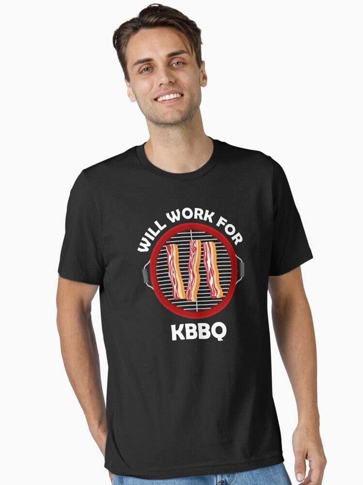 Work For KBBQ Korean BBQ graphic Essential T Shirt T Shirt Streetwear Style Best Seller Look