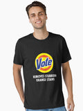 Vote Removes Stubborn Orange Stains Funny Anti-Trump Essential T-Shirt