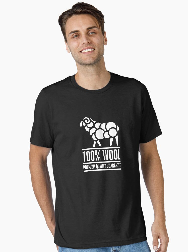 Sheep 100 wool Essential T Shirt Sweater Premium Wool Cold Weather Essential