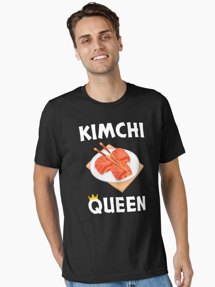 Queen Korean American Food Kimchi graphic Essential T Shirt T Shirt Trending US Food Lover