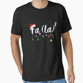 "FA (LA)8 Christmas Santa Fa La Math Shirt" Essential T-Shirt for Sale by RedCheeksBunny
