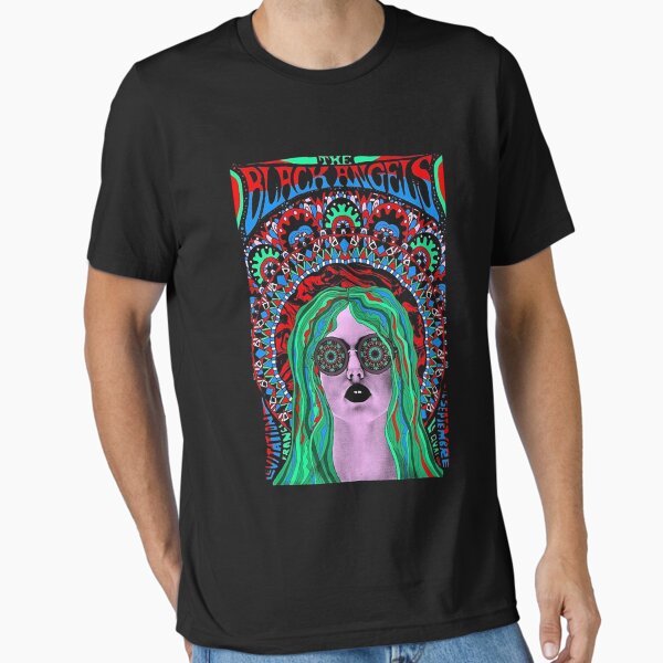 THE BLACK ANGEL  Essential T-Shirt for Sale by LucNewson