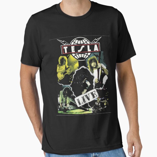 Tesla best selling  logo Essential TShirt Essential TShirt for Sale by AmandaHastie