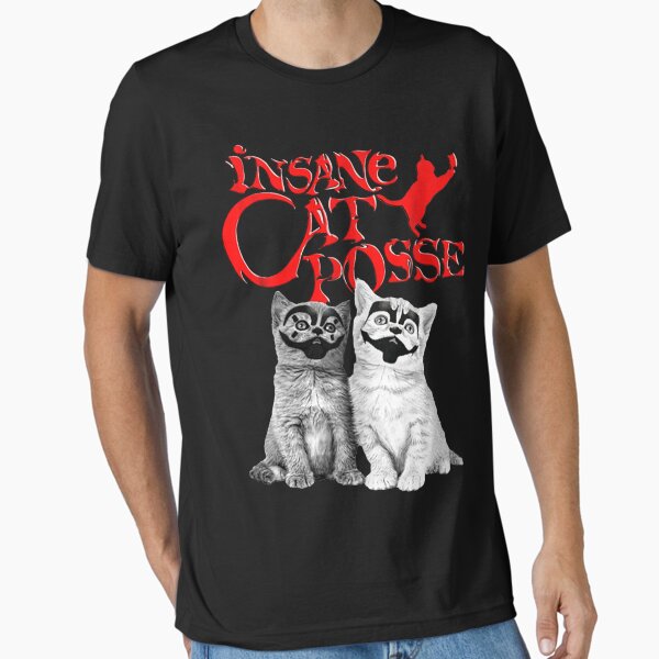 Insane Cat Posse Halloween Essential T-Shirt for Sale by cadmanBoythorpe