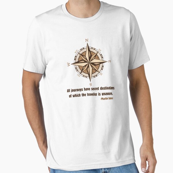 Hiker Wisdom - Martin Buber Essential T-Shirt for Sale by jeastphoto