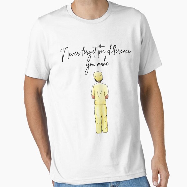 "Never Forget the Difference you Make" Essential T-Shirt for Sale by TamGustam