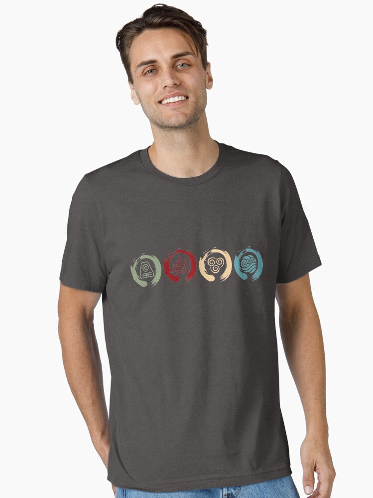 Avatar Inspired Zen Elemental Ensos Essential T Shirt T Shirt Premium Print Fan Favorite