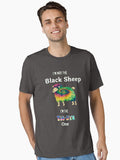 I m Not the Black Sheep I m the Tie Dye One Essential T Shirt T Shirt Streetwear Style Gift Ready