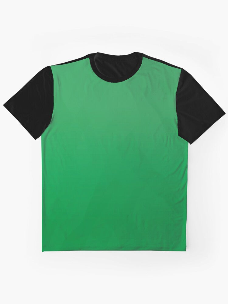 Graphic Green Design T Shirt