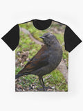 Rusty Blackbird Graphic T Shirt Gift Ready
