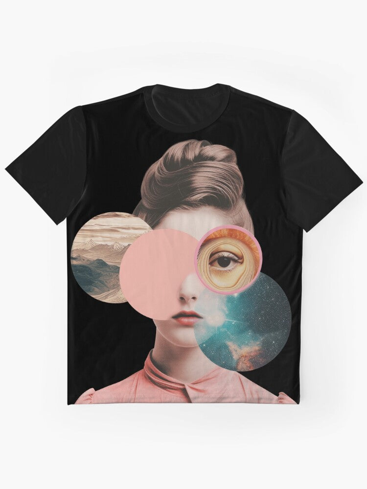 Abstract Fine Art Collage - Modern Vintage Poster Gift Graphic T-Shirt