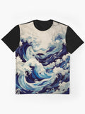 Ocean Wave. Graphic T-Shirt