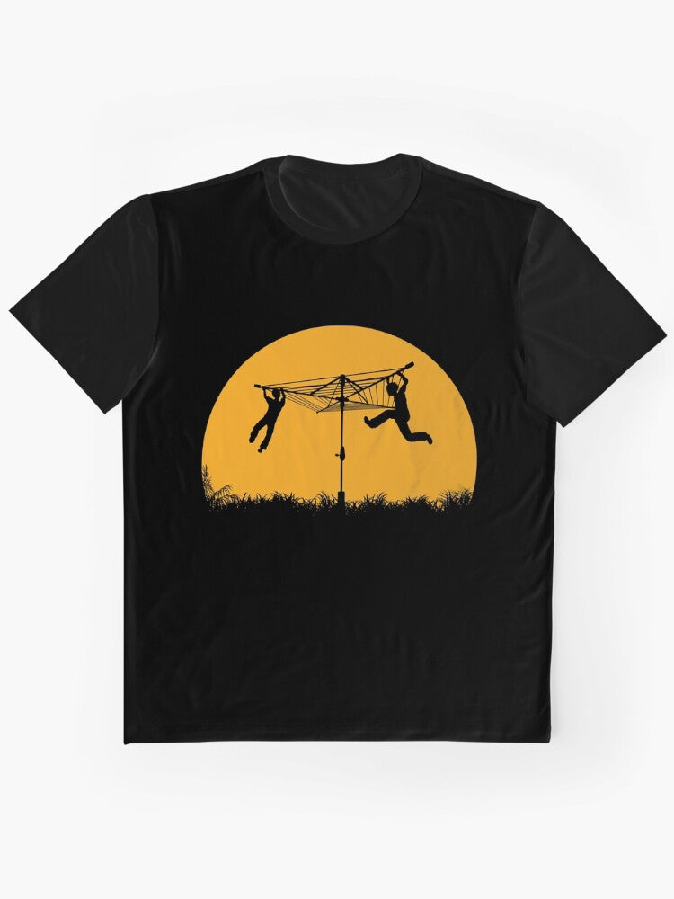 Merry Go Sunset Graphic T Shirt US Trend
