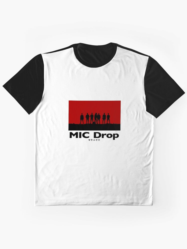 Mic Drop Bts Graphic T Shirt Everyday Wear